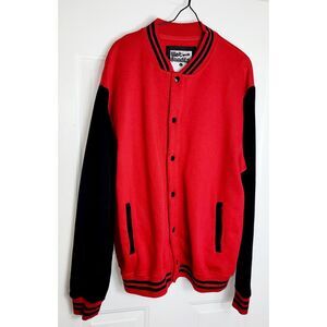 Wet Bandits Fleece Red And Black‎ Large Jacket